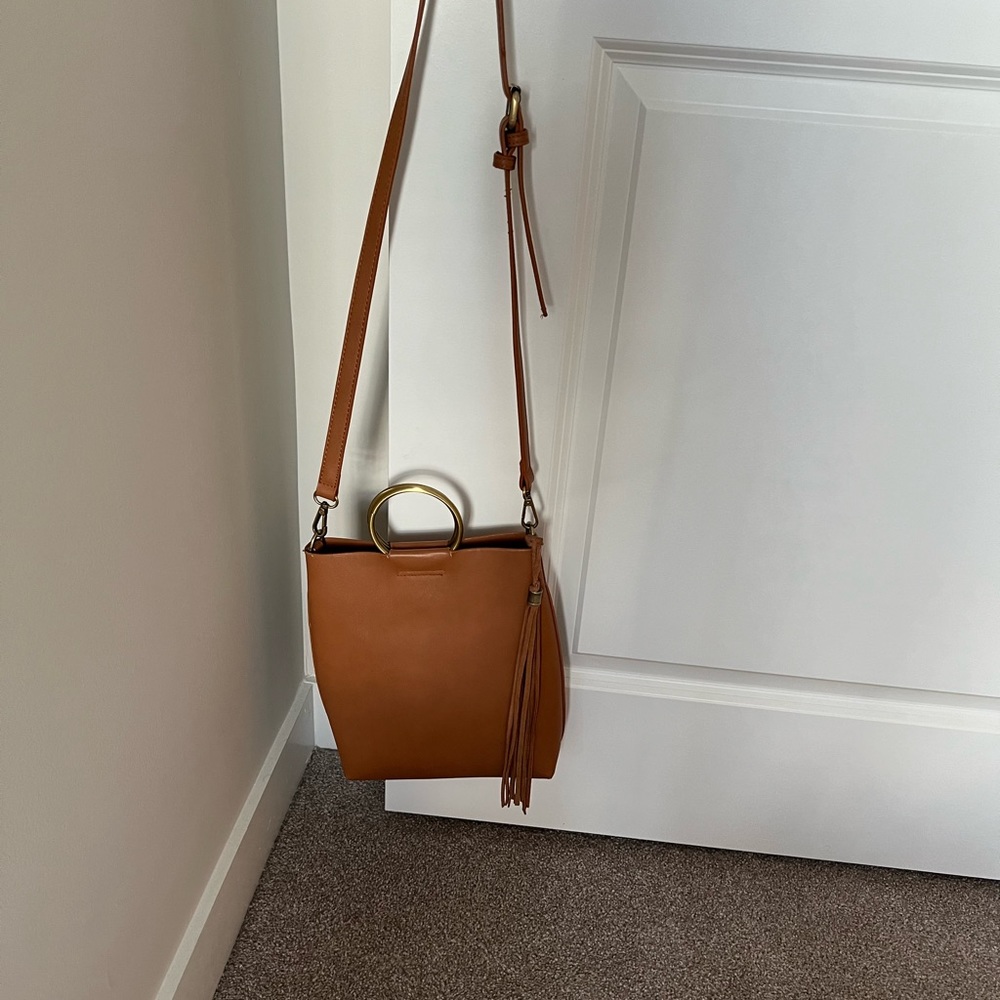 Tan crossbody